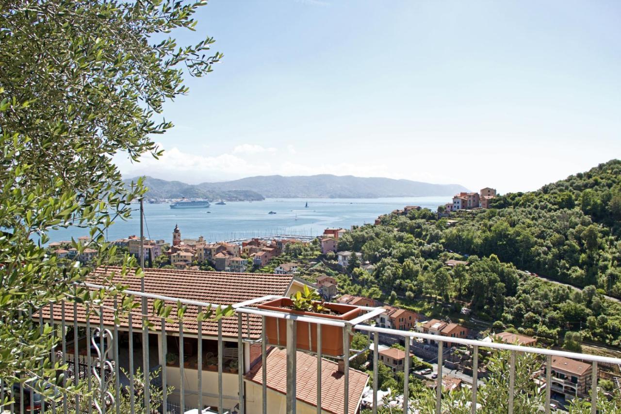 La Terrazza Con L'Ulivo - Guesthouse Con Terrazza E Vista Sul Golfo Dei Poeti La Spezia Exteriör bild