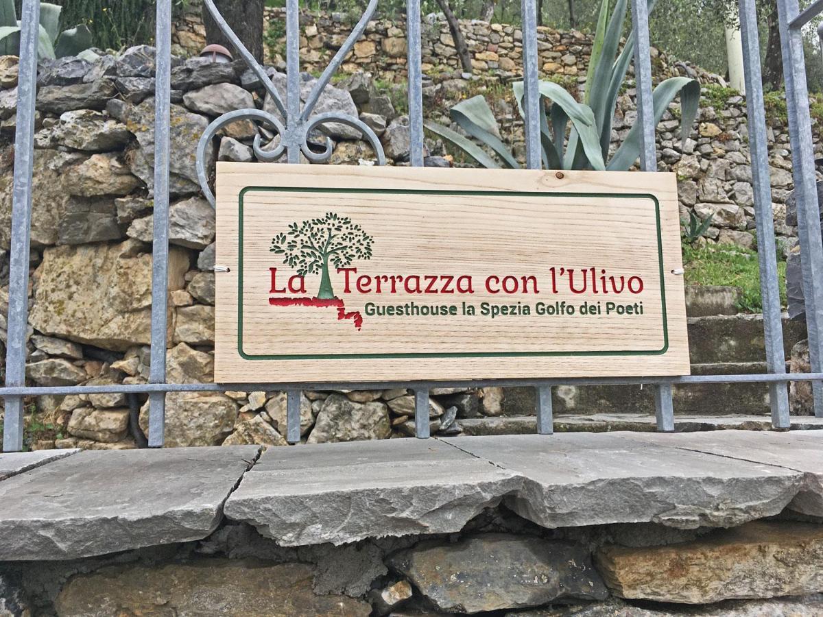La Terrazza Con L'Ulivo - Guesthouse Con Terrazza E Vista Sul Golfo Dei Poeti La Spezia Exteriör bild